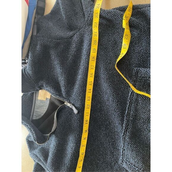 Tellu Ride Clothing Men's Blue Fleece Stand-Up Collar Quarter Zip Sweater XL - Picture 13 of 15